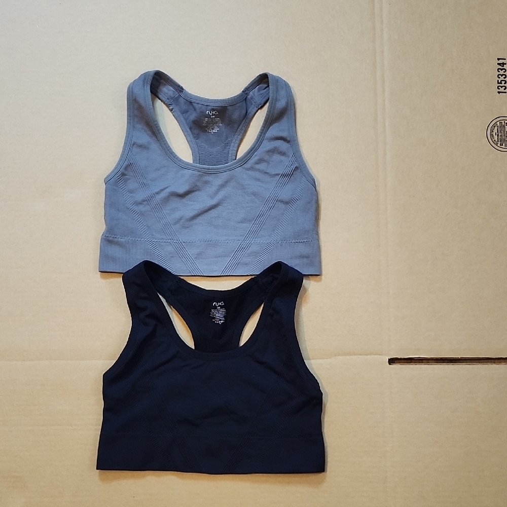Ryca Slate and Navy Sports Bras